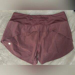 Lululemon speed up shorts 4”
